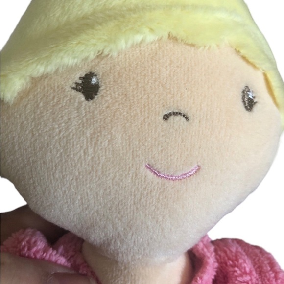 Bonikka Ria Doll Blonde Hair Brown Eyes Pink Dress Soft Cuddly Butterfly Collect - Picture 4 of 9